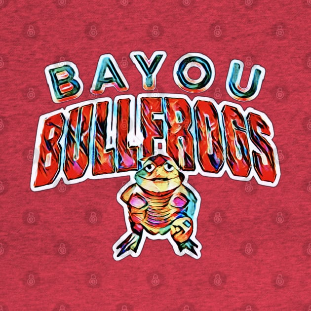 Bayou Bullfrogs Baseball by Kitta’s Shop